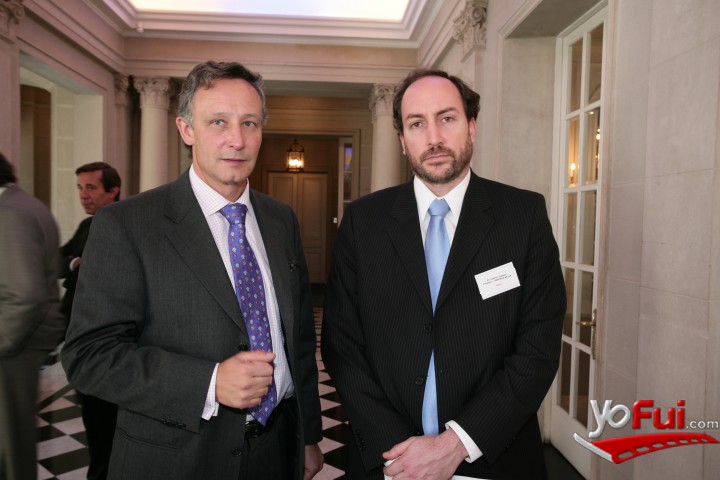 Mario Verón guerra (Agregado Comercial Argetino), Federico Gayardo (Empresario)