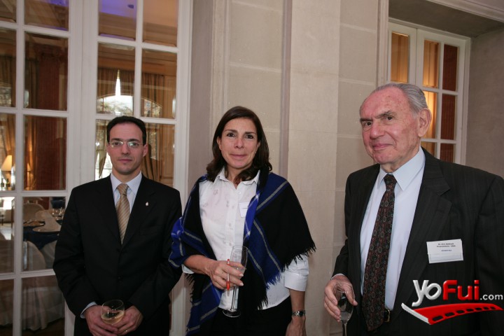 José María Arbilla, Monica Arizu, Elvio Baldineli (Vicepresidente CERA)
