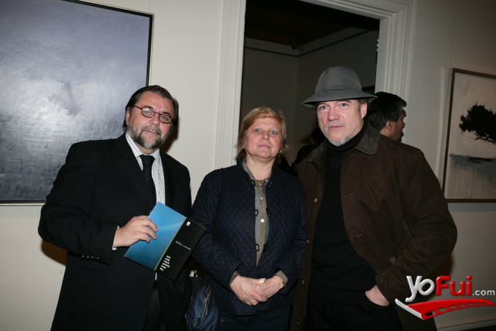 Francisco Javier Court (Director Centro Cultural), Patricia Rivera de Court, José Esteban Basso, ganador del primer lugar