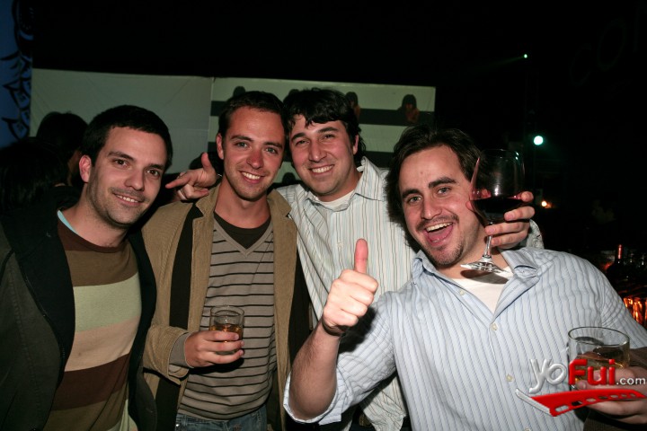 Juan Pablo Jaramillo, Juan Pablo Gazmuri, Fernado Echeverría, Diego Castro