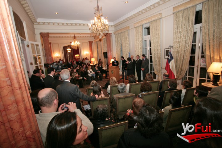 Salón principal de la Embajada Argentina
