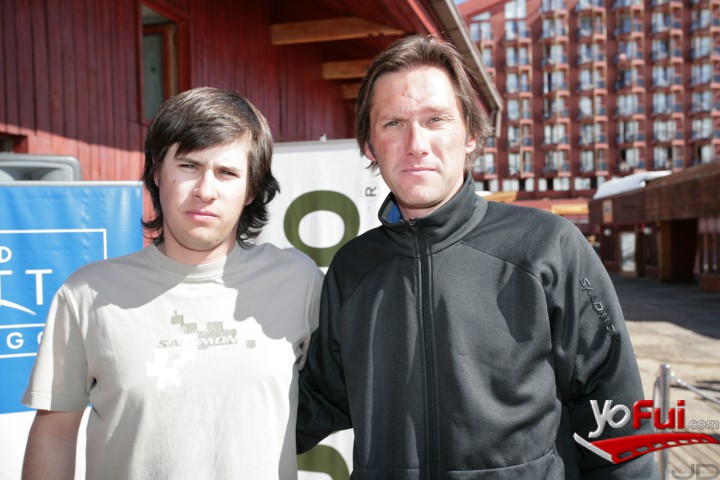Ramón Cruz (Brand Manager Salomón Chile), Pablo Cruz (Representante Salomón en Chile)