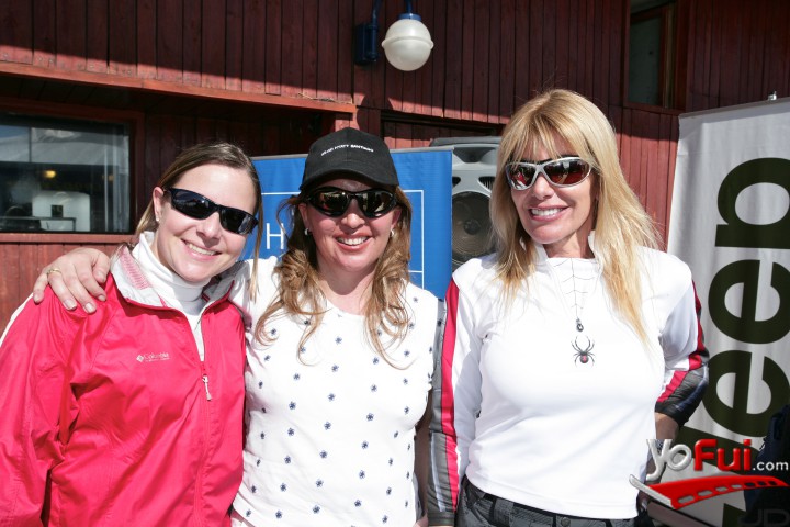 Andrea Kannegyesser, Ana María Jara, Loreto Cuevas, Premiación Competencia Jeep Valle Nevado