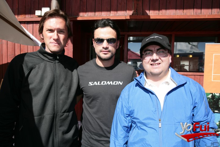 Pablo Cruz (Representate Salomón en Chile), Hermes Gamonal (H & G Producciones), Luis Castillo (Jeep)