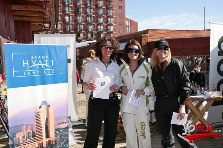 Isabel de Uruarriazaga (Caras), Alisón Rodríguez, María Olivia Undurraga (RRPP Grand Hyatt Santiago)