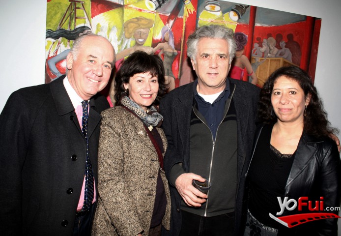 Jorge Rodríguez, Carla Castro, Titi Gana ( Artista Expositor), Rosa Mª Leal