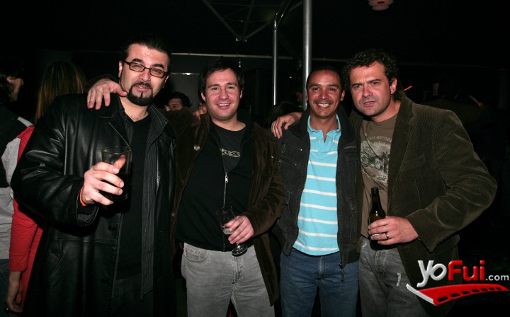 Cristián Silva, Oliver Branttes, Matías Carvajal, Gonzalo Romero