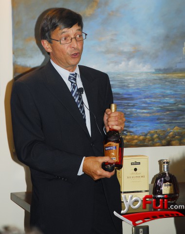 Bertrand Guinoiseau, (Embajador Internacional de Cognac Martell)