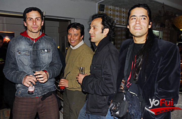 Jesús Urqueta, Luciano Morales, Cristián Ruiz, Hernán Vega