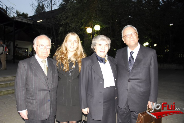 José María Eyzaguirre, Alicia Merbilaha, Alicia Romo (Rectora Universidad Gabriela Mistral), Gonzalo Figueroa Yañez