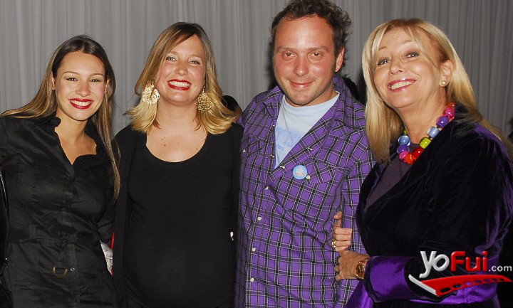 Pampita, Carolina Hernández, Javier Fernández, Isabel Margarita Luco