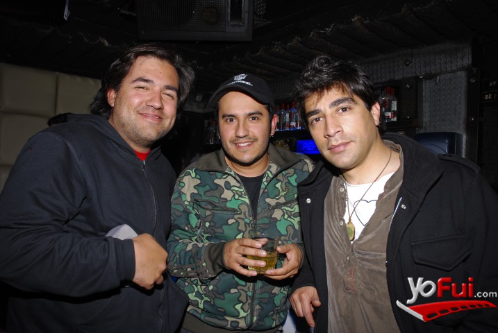 Nicolás Cortés (DJ), Victor Aranda (DJ Radio Carolina), Marcos Latrach (Dj Buenos Aires)