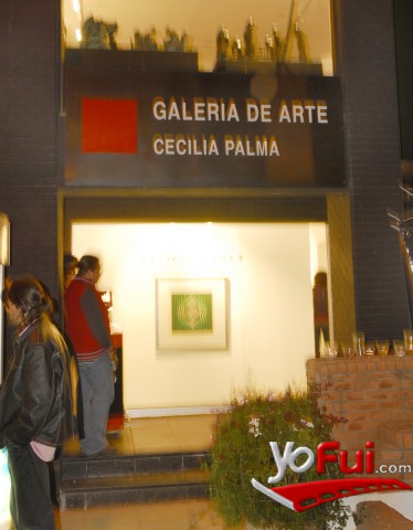 Entrada a la Galería de Arte Cecilia Palma