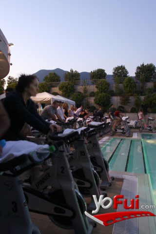 Spinning al aire libre en el Balthus