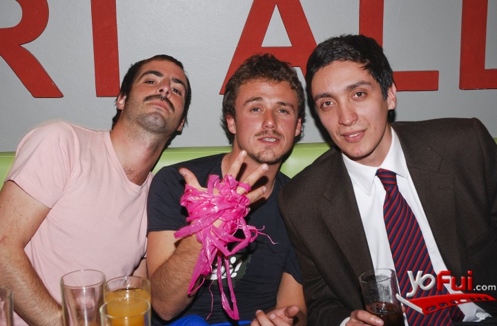 Andrés Montes, Cristián Cross, Juan Pablo Hiriart