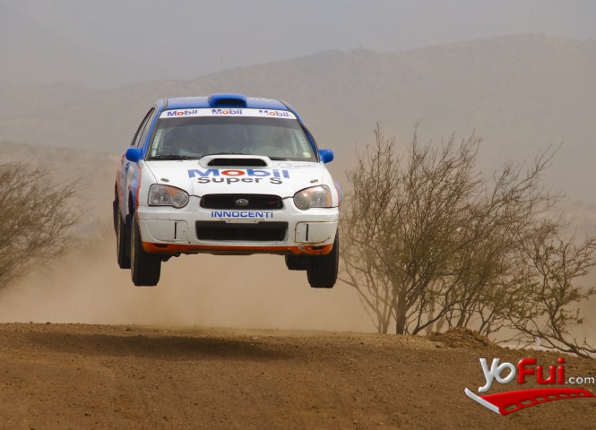 Enzo Innocenti, Edgardo Galindo (Rally mobil Santiago)