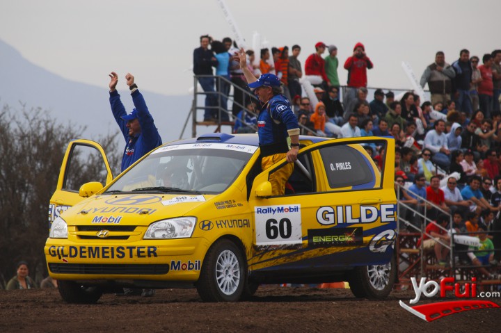 Osvaldo Pirles, Rally Mobil Santiago