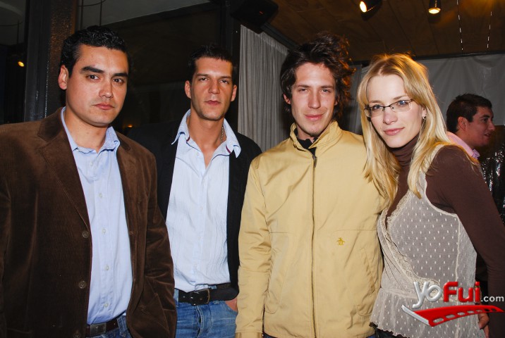 Sergio Rodríguez, Cristián Farlong, Juan García, Greicy Finger