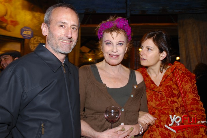 Sebastián Gray, Susana Bomchil (actriz obra), Alexandra Edwards