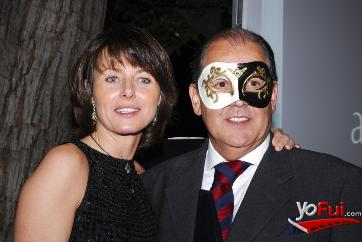 Isabel Simone ( Direct Marketing Givenchy Paris), Mario Moure ( Presidente Moure y Cía)