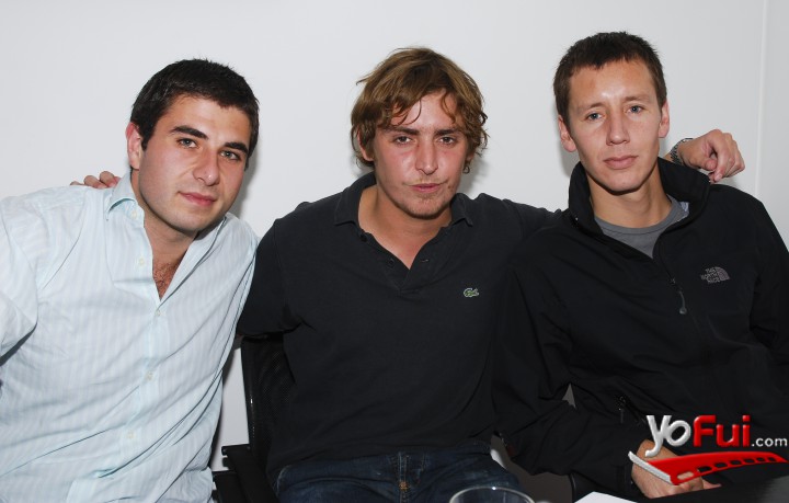 Alberto Abuauad, Michael Timmermann, Andrés Donoso