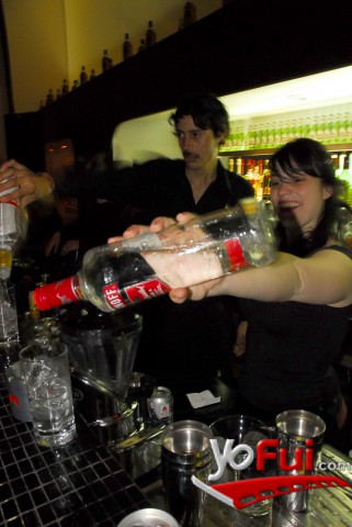 La barra del restorán Dominga