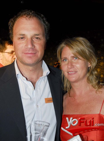 Cristóbal Duke (Gerente Exportaciones Viña Undurraga), Ana María Ihnen (Brand Manager Viña Undurraga)