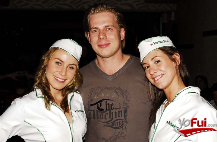 Fernanda Valenzuela ( Team Heineken), Maarten Kraaijnhagen, María Paz Wagner (Team Heineken)