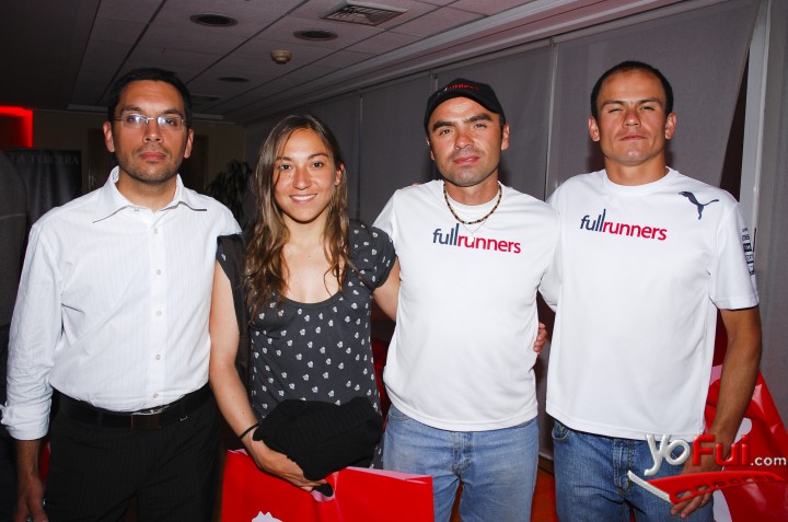 Matías Anguita (Full Runners), Kamila Govorcin (Full Runners), Marcelo Gálvez (Full Runners), Michel Uteau (Full Runners)