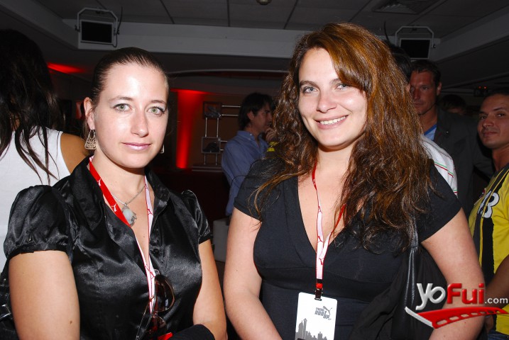 Tatiana Guiloff (Radio Futuro), Paulina Valdivieso (Banco de Chile)