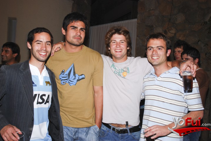 Cristóbal Zarhi, Germán Suazo, Robert Forte, Gastón González