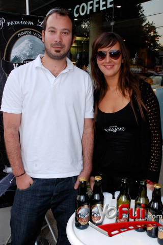 Sebastián Krebs, Cristina Mozó (Cerveza Volcanes)