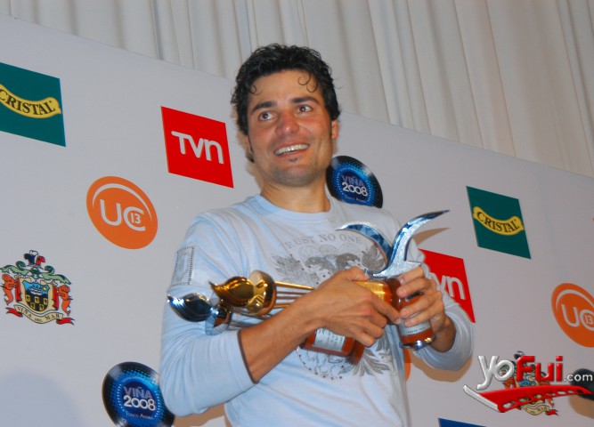 Chayanne ( Conferencia de Prensa, Jornada de Clausura Festival de Viña del Mar)