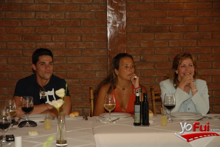 Jorge Alberti (Protagonista Don Amor), Verónica Saquel (Productora Ejecutiva Área Dramática), Mercedes Ducci (Directora Ejecutiva Canal 13)