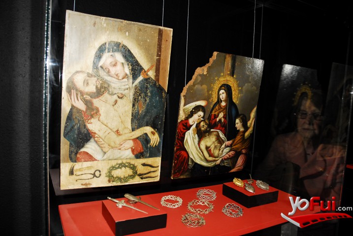 Rafael Correa en "La Virgen de Dolores en el Arte Ecuatoriano" (Corporación Cultural de las Condes)