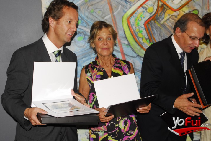 Felipe Smythes (Gerente Marketing Banco Edwards City), Germana Matta, Srgio Henríquez (Presidente Directorio Correos de Chile)