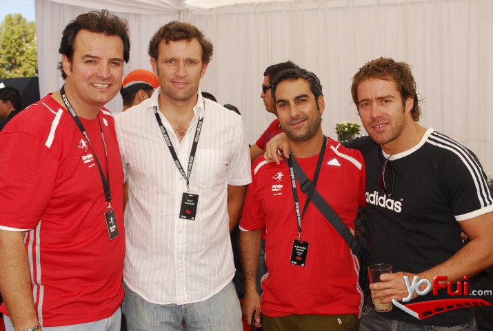 Alberto Cosignani, Rodrigo Ackermann, Alejandro Chahud, Matías Elizalde