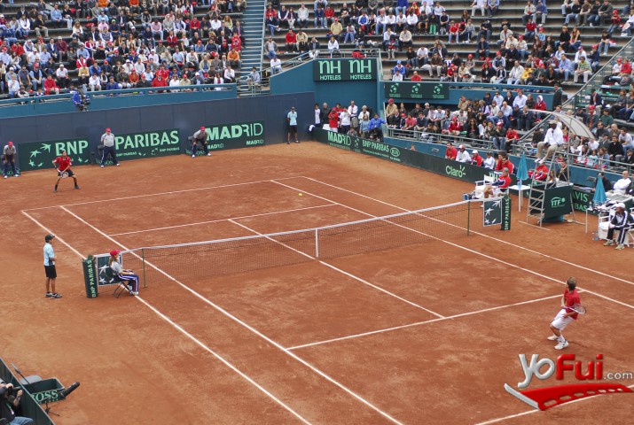 Inauguración COPA DAVIS 2008 (Court Central Estadio Nacional)