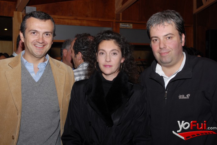 Jorge Contreras, Soledad Martínez, Matías Palau