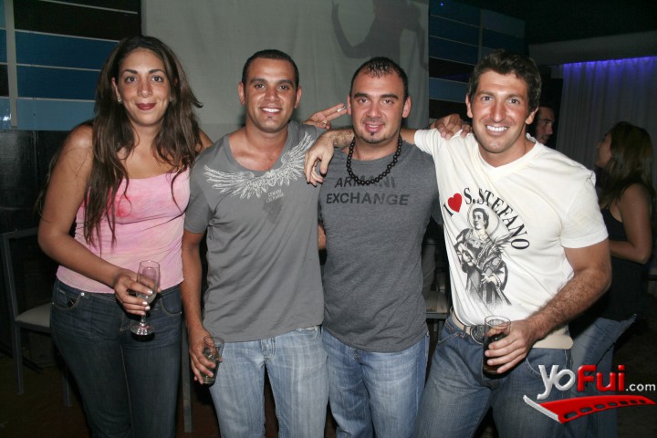 Carolina Chahuán, Toño Benedetto (Cumpleañero), Andrés Lazen, David Llabur