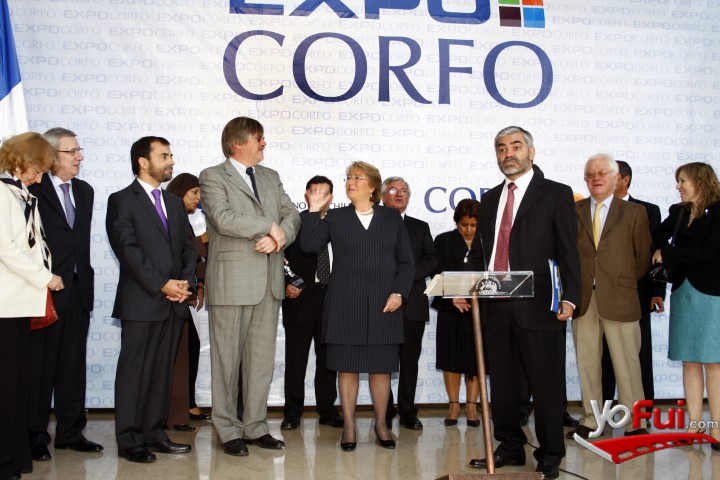 Presidenta de la República, Michelle Bachelet  inaugura EXPOCORFO