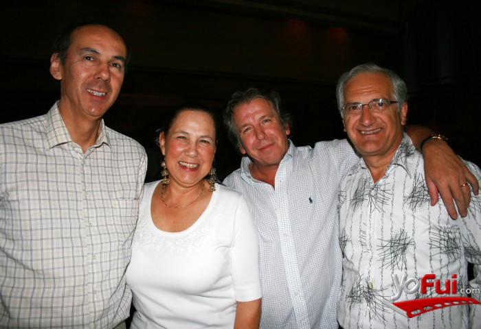 Alfredo Correa, Ximena Correa, Hernán Vergara, Oscar Mimica