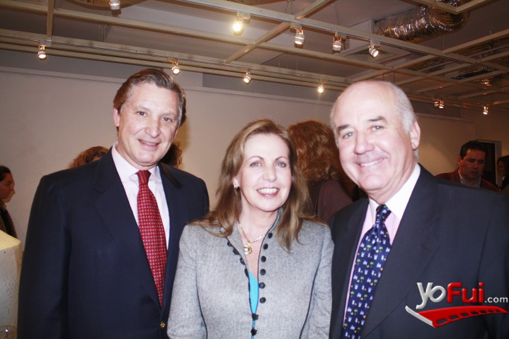 Jorge Rodríguez, Mercedes Ducci, Carlos Pareja (Embajador de Perú)