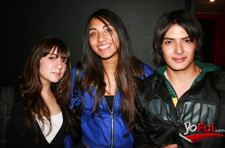Pilar Villanueva, Fernanda Burgos, Gabriel Saavedra