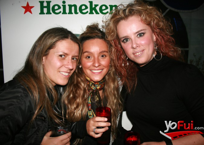 María de los Ángeles Ureta, Silvia Brantes, Claudia Evans