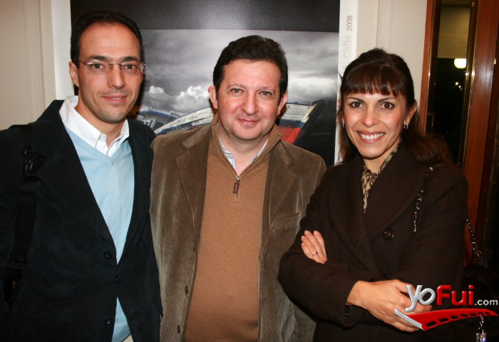 José María Arbilla (De la Embajada Argentina), Gabriel Bursztyn (Director Ejecutivo de Fenix E.G), Fabiana Roldán