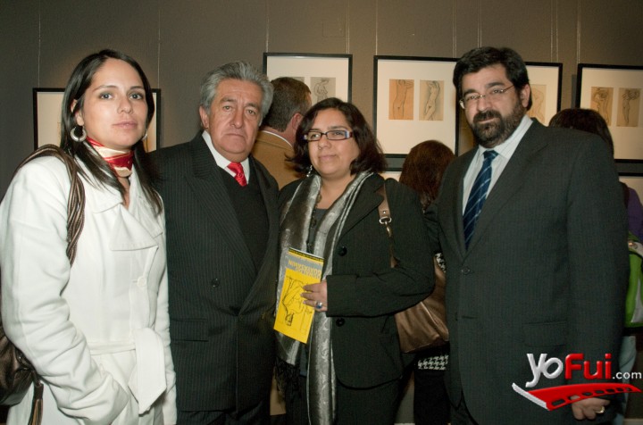 Leticia Délano, Pablo Guayasamín, Nory Délano, Bernardo Morales