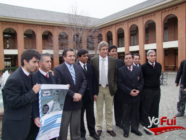 Fotografía en Premiación a Manuel Pellegrini en la Universidad de Los Andes, Universidad de Los Andes