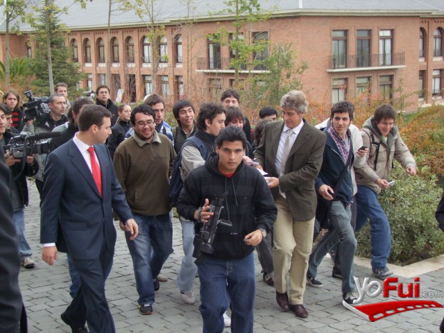 Fotografía en Premiación a Manuel Pellegrini en la Universidad de Los Andes, Universidad de Los Andes