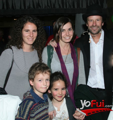 Nicole Cardoen, Antonio Cardoen, Emilia Jacques, Paola Morera, El mago Aldo Duce